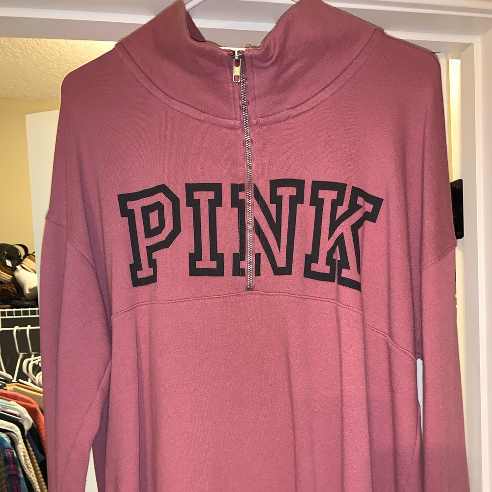 PINK Victoria’s Secret 1/4 Zip